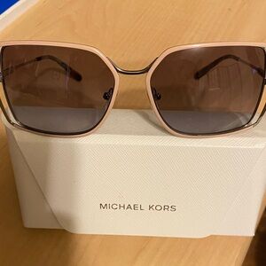 Michael Kors Sunglasses - Tan and Gold
